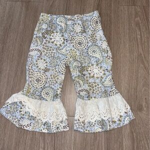 Tara Classics Kids Floral Lace Ruffle Bottoms 4T